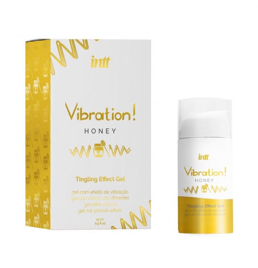 Жидкий вибратор Vibration Honey - 15 мл. - INTT - купить с доставкой в Тамбове