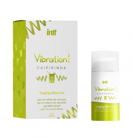Жидкий вибратор Vibration Caipirinha - 15 мл. - INTT - купить с доставкой в Тамбове