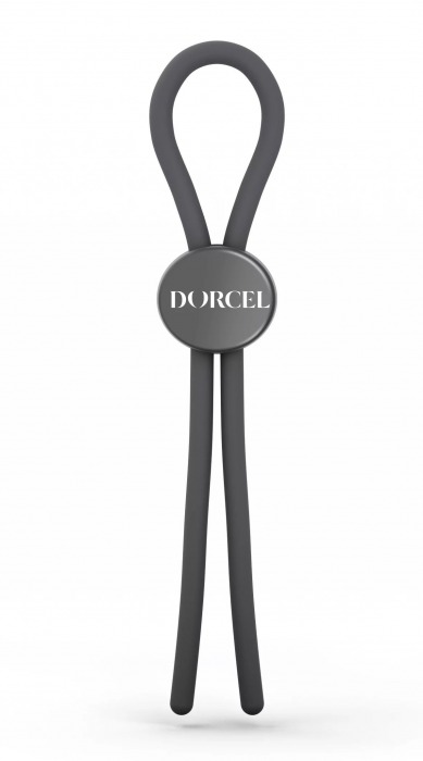 Серое эрекционное лассо на пенис Mr Dorcel - Dorcel - в Тамбове купить с доставкой