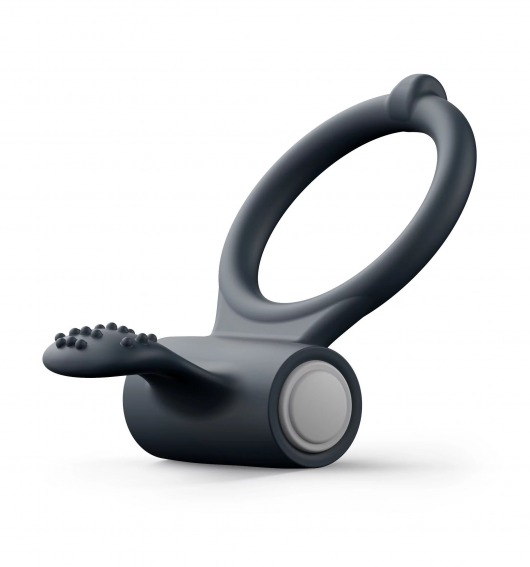 Черное эрекционное кольцо Power Clit - Dorcel - в Тамбове купить с доставкой