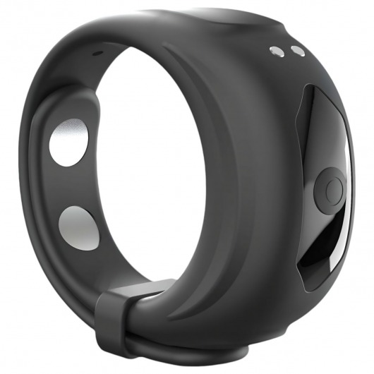 Черное эрекционное виброкольцо Fit Vibe Ring - Dorcel - в Тамбове купить с доставкой