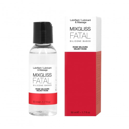 Силиконовый флюид с ароматом розы Mixgliss Fatal Velvet Rose - 50 мл. - Mixgliss - купить с доставкой в Тамбове