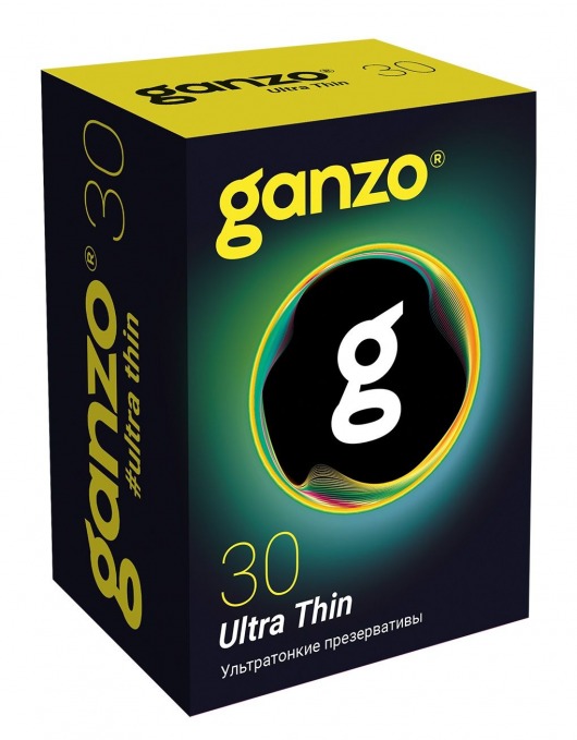 Супертонкие презервативы Ganzo Ultra thin - 30 шт. - Ganzo - купить с доставкой в Тамбове