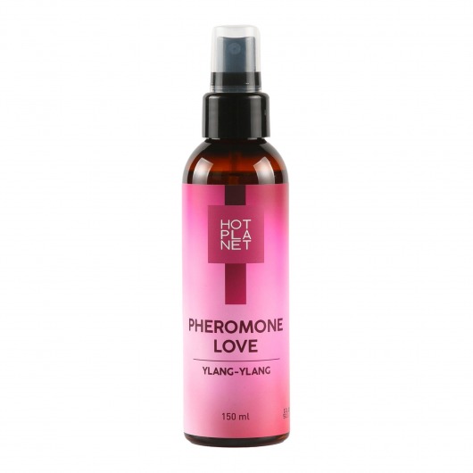 Массажное масло Pheromone Love с ароматом иланг-иланга - 150 мл. - HOT planet - купить с доставкой в Тамбове