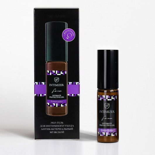 Мужской антибактериальный эко-гель для интимного ухода Intimizer - 20 мл. - Intimizer - купить с доставкой в Тамбове