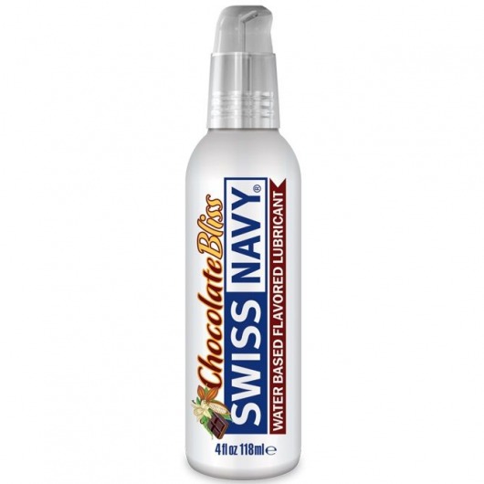 Лубрикант с ароматом шоколада Swiss Navy Chocolate Bliss Lube - 118 мл. - Swiss navy - купить с доставкой в Тамбове