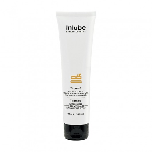 Водный лубрикант Nuei Inlube с алоэ вера и ароматом тирамису - 100 мл. - Nuei cosmetics - купить с доставкой в Тамбове