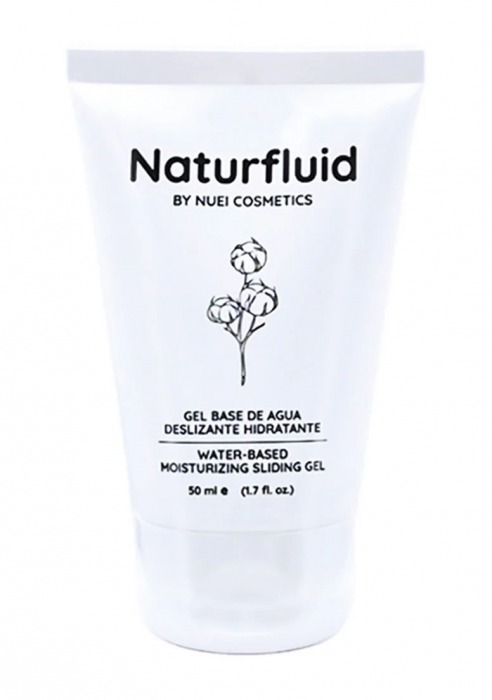 Экстраскользкий лубрикант на водной основе Nuei Naturfluid - 50 мл. - Nuei cosmetics - купить с доставкой в Тамбове