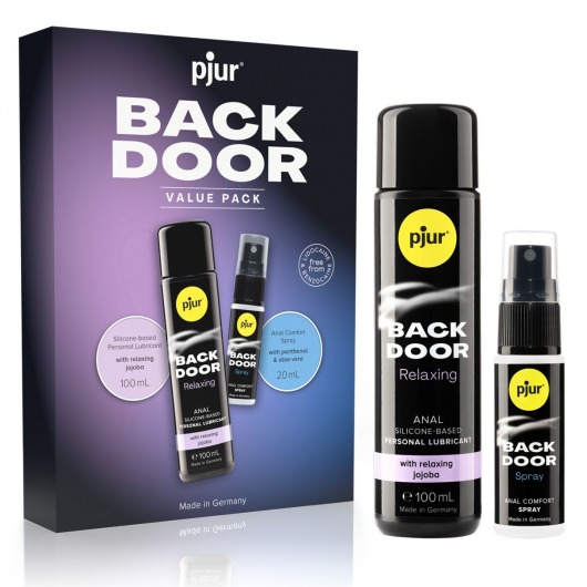 Набор для анального секса pjur Back Door Value Pack - Pjur - купить с доставкой в Тамбове