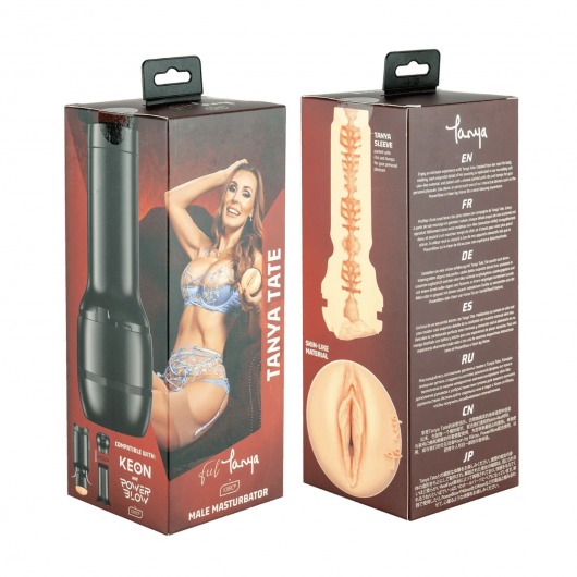 Мастурбатор-вагина FeelTanya Stroker - Kiiroo - в Тамбове купить с доставкой