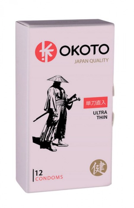 Тонкие презервативы OKOTO Ultra Thin - 12 шт. - Sitabella - купить с доставкой в Тамбове