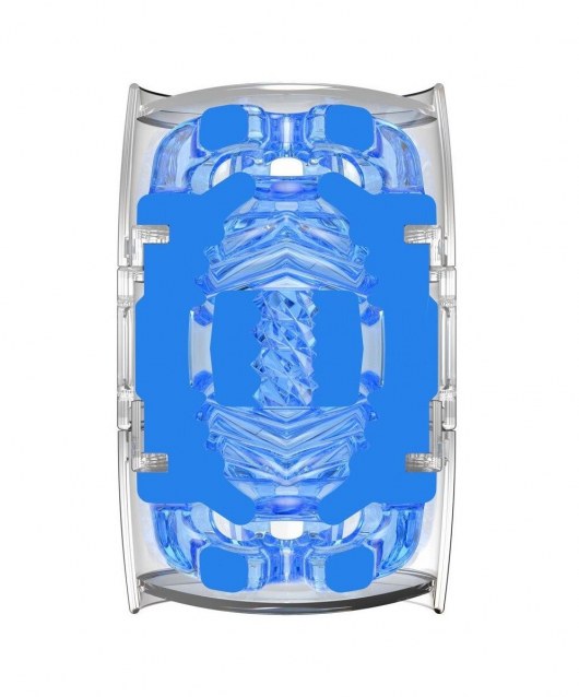 Мастурбатор Fleshlight Quickshot Turbo Blue Ice - Fleshlight - в Тамбове купить с доставкой