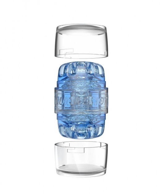 Мастурбатор Fleshlight Quickshot Turbo Blue Ice - Fleshlight - в Тамбове купить с доставкой