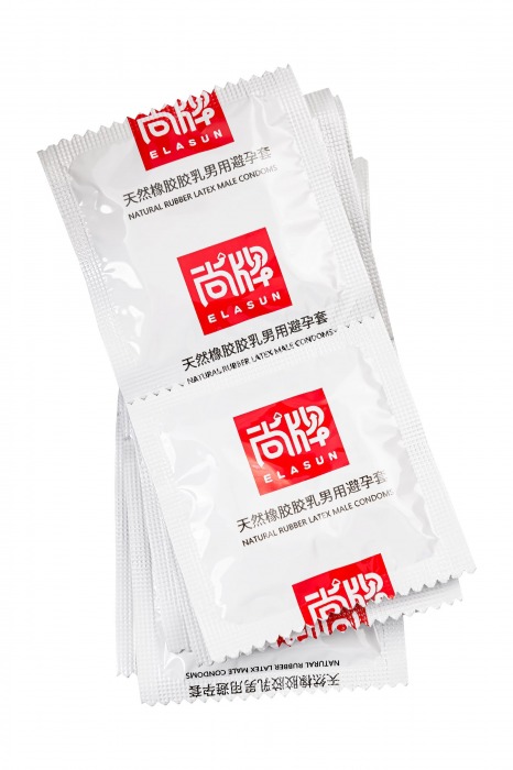 Презервативы с точками и ребрами Elasun Ribbed and Dotted - 10 шт. - Elasun - купить с доставкой в Тамбове