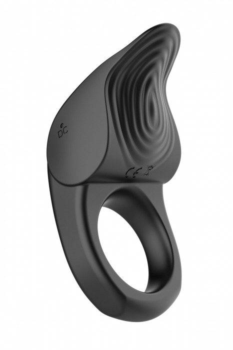 Черное эрекционное виброкольцо Vibro Lust Ring - MALESATION - в Тамбове купить с доставкой