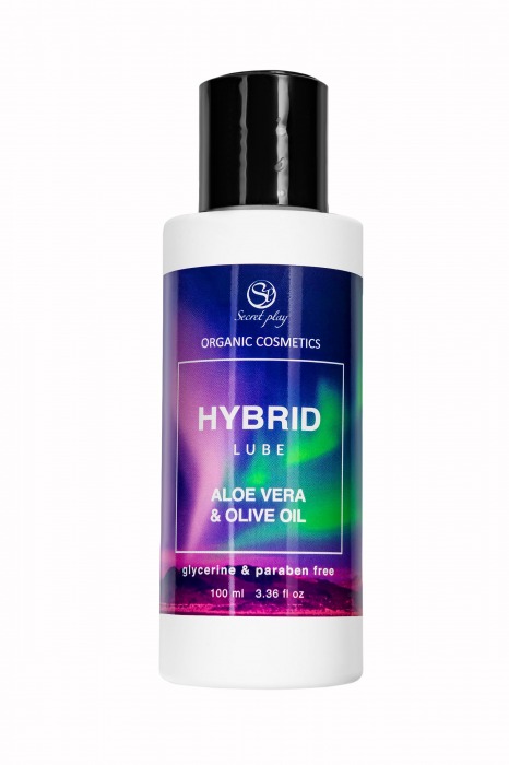 Органический гибридный гель Hybrid Lube - 100 мл. - Secret Play - купить с доставкой в Тамбове