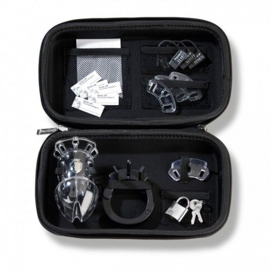 Мужской пояс верности Pubic Enemy No1 Silver Edition - MyStim - купить с доставкой в Тамбове