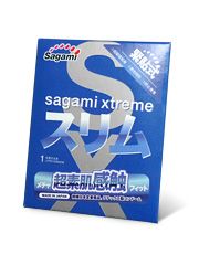 Презерватив Sagami Xtreme FEEL FIT 3D - 1 шт. - Sagami - купить с доставкой в Тамбове