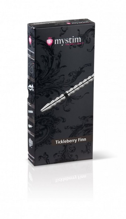 Уретральный зонд Tickleberry Finn для электростимуляции - MyStim - купить с доставкой в Тамбове