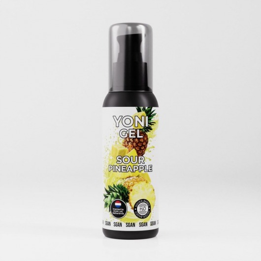 Лубрикант для орального секса SGAN со вкусом кислого ананаса - 100 мл. - SGAN - купить с доставкой в Тамбове