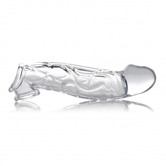 Прозрачная насадка для увеличения члена 2 Inch Clear Extender Sleeve - XR Brands - в Тамбове купить с доставкой
