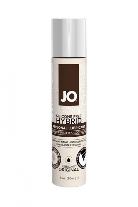 Водно-масляный лубрикант JO Silicon free Hybrid Lubricant ORIGINAL- 30 мл. - System JO - купить с доставкой в Тамбове