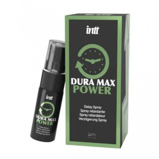 Пролонгирующий спрей Dura Max - 12 мл. - INTT - купить с доставкой в Тамбове