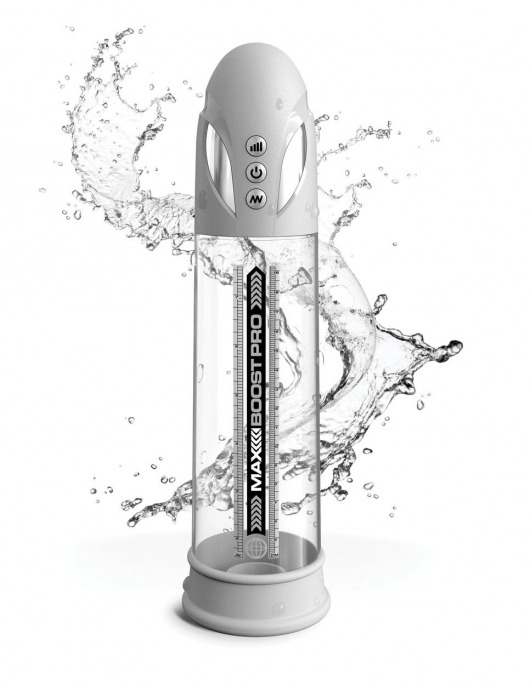 Белая вакуумная автоматическая помпа Max Boost Pro Flow - Pipedream - в Тамбове купить с доставкой