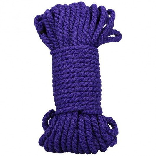Фиолетовая верёвка для связывания и фиксации Bind Tie - 15,24 м. - Doc Johnson - купить с доставкой в Тамбове