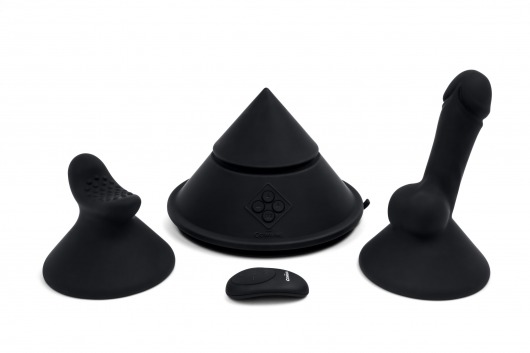 Конусный вибромассажер Cowgirl Cone с 2 насадками - CowGirl - купить с доставкой в Тамбове
