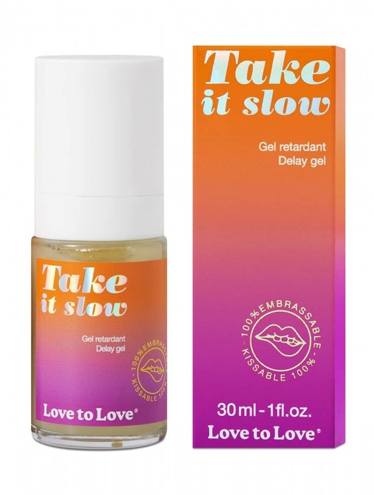 Пролонгирующий гель для мужчин Take It Slow - 30 мл. - Love to Love - купить с доставкой в Тамбове
