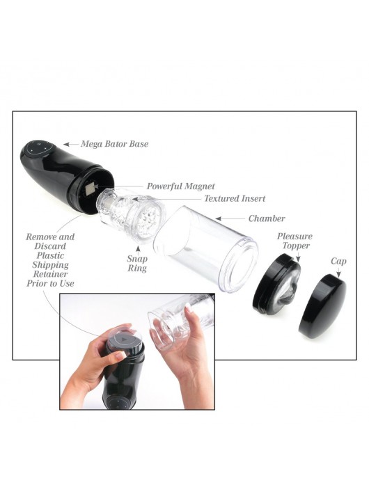 Перезаряжаемый мастурбатор-вагина с держателем для мобильных устройств Extreme Toyz Me - Pipedream - в Тамбове купить с доставкой