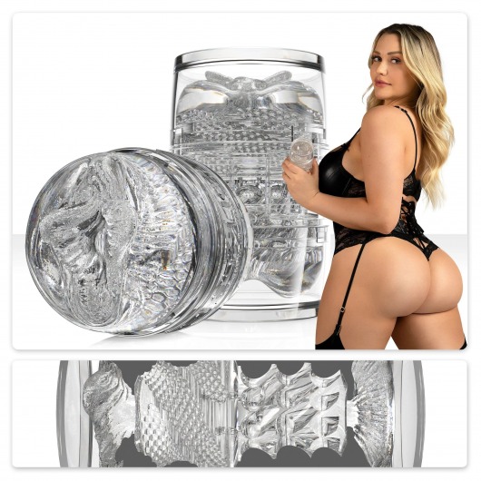Прозрачный двусторонний мастурбатор Fleshlight Quickshot Mia Malkova - Fleshlight - в Тамбове купить с доставкой