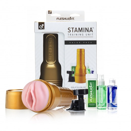 Набор для мастурбации Fleshlight Stamina Training Unit - Fleshlight - в Тамбове купить с доставкой