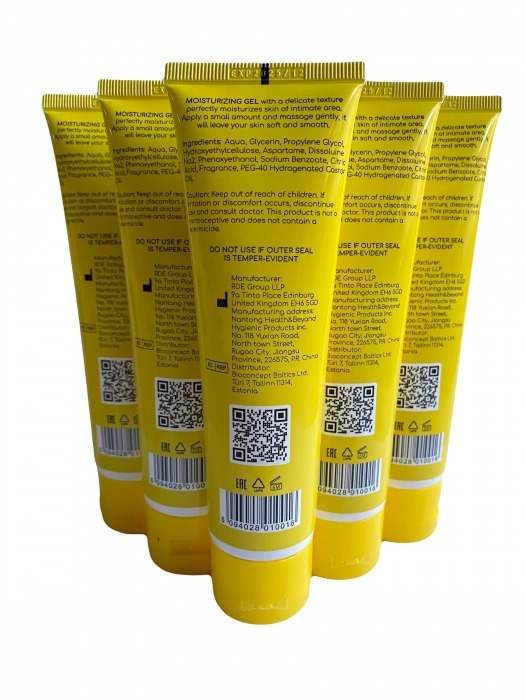 Набор из 5 анальных лубрикантов на водной основе Egzo Hey (по 100 мл.) - EGZO - купить с доставкой в Тамбове