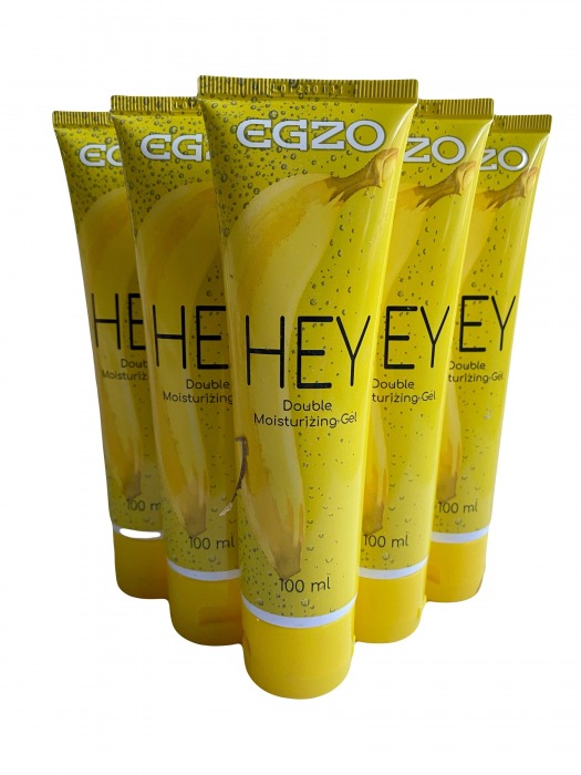 Набор из 5 анальных лубрикантов на водной основе Egzo Hey (по 100 мл.) - EGZO - купить с доставкой в Тамбове
