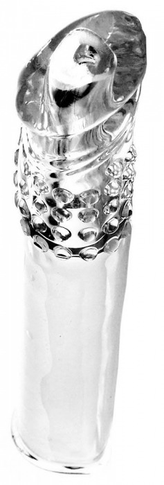 Прозрачная насадка-удлинитель Perfect Sleeve - 19 см. - Boys of Toys - в Тамбове купить с доставкой