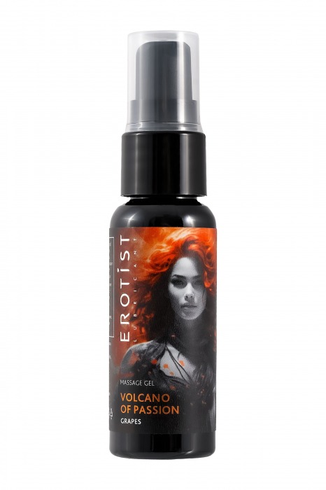 Гель с эффектом вибрации Volcano Of Passion со вкусом винограда - 25 мл. - Erotist Lubricants - купить с доставкой в Тамбове