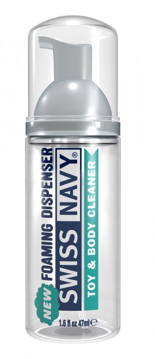 Очищающая пенка для игрушек и тела Toy   Body Cleaner Foamer - 47 мл. - Swiss navy - купить с доставкой в Тамбове