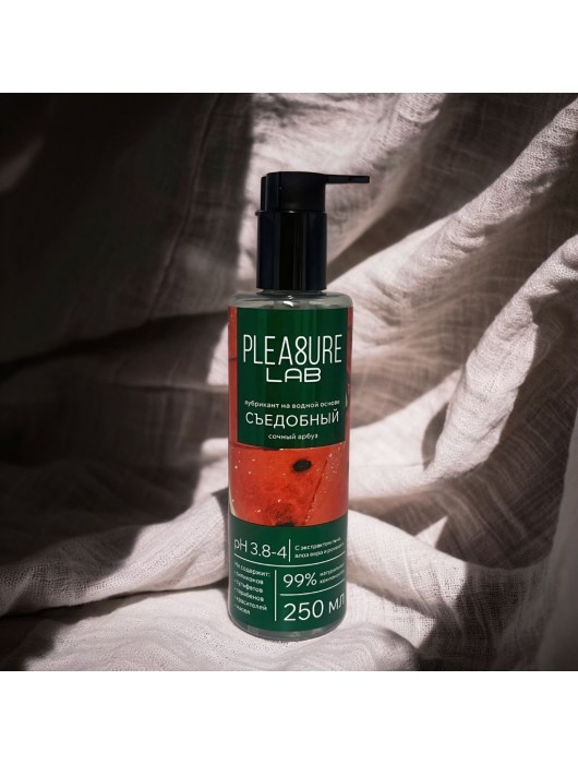 Лубрикант на водной основе Pleasure Lab с ароматом арбуза - 250 мл. - Pleasure Lab - купить с доставкой в Тамбове