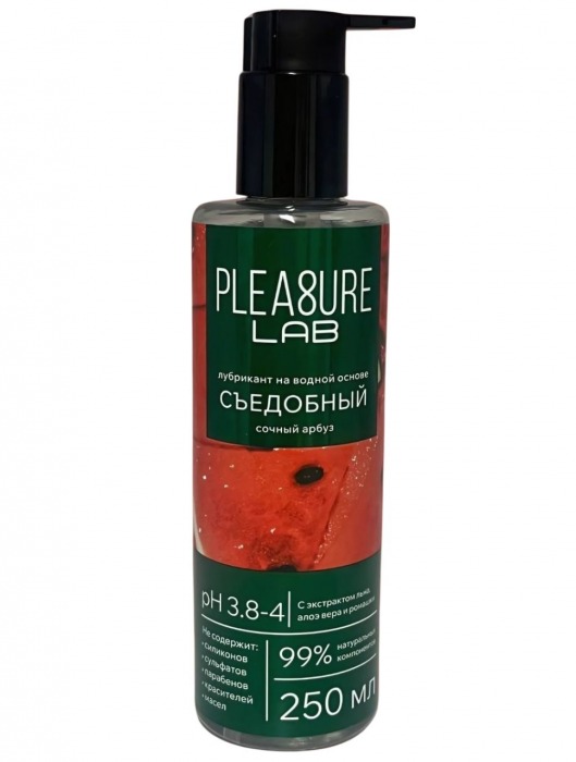 Лубрикант на водной основе Pleasure Lab с ароматом арбуза - 250 мл. - Pleasure Lab - купить с доставкой в Тамбове