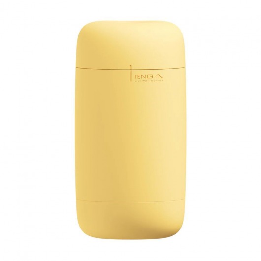 Желтый мастурбатор Tenga Puffy - Tenga - в Тамбове купить с доставкой