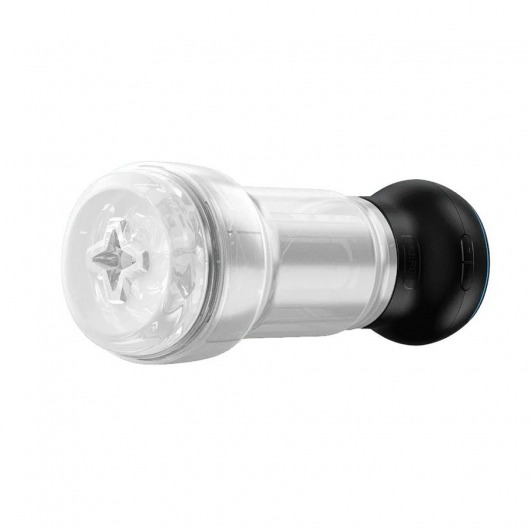 Набор PowerBlow   Feel Pocket Stroker Crystal: мастурбатор и интерактивная насадка - Kiiroo - в Тамбове купить с доставкой