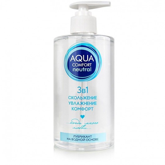 Лубрикант на водной основе Aqua Comfort Neutral - 440 гр. - Биоритм - купить с доставкой в Тамбове