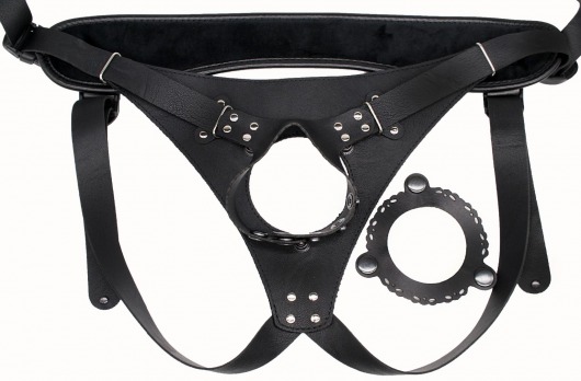 Пояс Hard Brutal для больших насадок - LOVETOY (А-Полимер) купить в Тамбове с доставкой в Orgasmix.ru Пояс Hard Brutal для больших насадок - LOVETOY (А-Полимер) - купить с доставкой в Тамбове