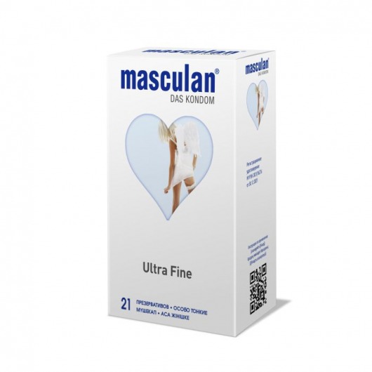 Особо тонкие презервативы Masculan Ultra Fine - 21 шт. - Masculan - купить с доставкой в Тамбове