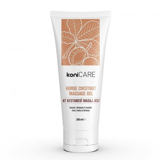 Расслабляющий массажный гель Konicare Horse Chestnut Massage Gel - 200 мл. - KoniCARE - купить с доставкой в Тамбове Расслабляющий массажный гель Konicare Horse Chestnut Massage Gel - 200 мл. - KoniCARE - купить с доставкой в Тамбове