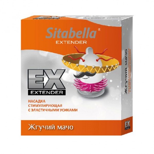 Стимулирующая насадка Sitabella Extender  Жгучий мачо - Sitabella - купить с доставкой в Тамбове