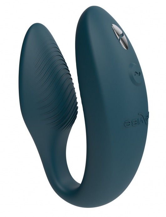 Зеленый вибратор для пар We-Vibe Sync 2 с пультом ДУ - We-vibe купить в Тамбове с доставкой в Orgasmix.ru Зеленый вибратор для пар We-Vibe Sync 2 с пультом ДУ - We-vibe