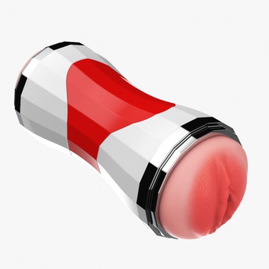 Двусторонний мастурбатор в колбе Power Grip Cup - вагина и ротик - Boys of Toys - в Тамбове купить с доставкой Двусторонний мастурбатор в колбе Power Grip Cup - вагина и ротик - Boys of Toys - в Тамбове купить с доставкой